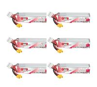 Compatible for GNB 3S 550mAh 100C/200C 11.4V ，Lipo Battery Rechargeable Battery ，Compatible for RC Car Boat RC ，Helicopter Quadcopter FPV Racing Drone(6PCS 3S 550mAh 100C)