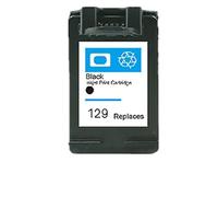 Compatible for h-*0p 129 135 Cartridge for 129 Ink for D-skjet C4183 5943 6943 6983 D4163 2575 Printer(1Pack BK)