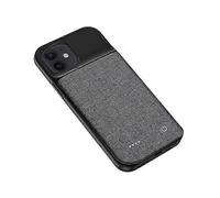 Compatible for iPhone 12 mini 5.4 inch 6800mAh Oxford Cloth External Battery Pack Backup Power Bank Portable Charging Case