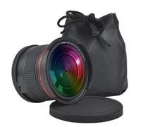 Compatible for Nikon DSLR 52mm 0.35x HD Ojo de pez y Lente Macro D7100 D7000 D5500 D5300 D5200 D5100 D3500 D3400 D3100