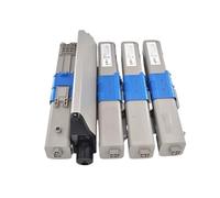 Compatible for Oki, Juego de Cartuchos de tóner de 4 Piezas for Impresora C332 C332dn MC363dn MC363 46508713 46508714 46508715 46508716 Negro Cian Magenta Amarillo