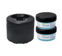 Compatible For Philips El Líquido De Limpieza For Afeitadoras Hive S7731, S7832, S8050 Y S9933. Incluye La Solución De Limpieza CC123, El Recambio Y La Base De Limpieza(2 box ADD CLEANING CABIN)
