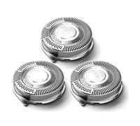 Compatible for Philips SH50/52 shaver replacement heads, replacement blades(3 pcs kit)