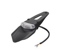 Compatible For Polisport, Luz Trasera LED For Motocicleta, Guardabarros Trasero, Luz Trasera For Guardabarros Enduro Dirt Bike, Luz Trasera MX Trail(White)
