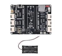 Compatible for Raspberry Pi Pico Expansion Mini Board, Multi-Functional Breakout Module with Grove Connectors, RTC, RGB, Audio, SD, Ba-ttery Charging for DIY Projects Include Ba-ttery Holder