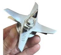 Compatible For Rawmid，Samurai 4 HP/Compatible For Kitfort，Kt1361 Blender Container Replacement Knife 304 Stainless Steel