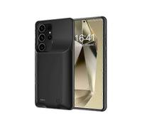 Compatible for Samsung Galaxy S25 Ultra TPU Charger Case 6500mAh Battery Pack Rechargeable Power Bank