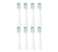 Compatible For SNP1， Electric Toothbrush Replacement Brush Head, SN-P1 Bright White(Silver)