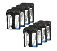 Compatible For Sony, For NP-FM500H NP FM500H NPFM500H Batería A57 A58 A65 A77 A99 A550 A560 A580 Batería L50 2200mAh Baterías De Cámara(6pcs)