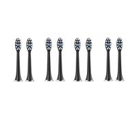 Compatible For SUBORT S7 Brush Heads Super Sonic Electric Toothbrush Accessories Replacement Toothbrush Heads(8 black brush head)