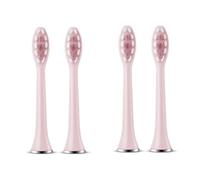 Compatible For SUBORT S7 Brush Heads Super Sonic Electric Toothbrush Accessories Replacement Toothbrush Heads(4 pink brush head)
