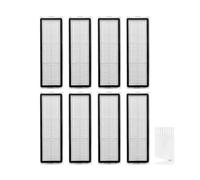 Compatible for Xiaomi Robot Vacuum X10, piezas de aspiradora, repuesto de cepillo lateral principal, filtro Hepa, paño de fregona, bolsa for el polvo, cubierta del cepillo principal ( Color : Set h )