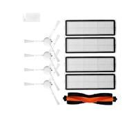 Compatible for Xiaomi Robot Vacuum X10, piezas de aspiradora, repuesto de cepillo lateral principal, filtro Hepa, paño de fregona, bolsa for el polvo, cubierta del cepillo principal ( Color : Set t )