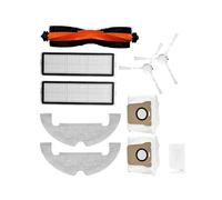 Compatible for Xiaomi Robot Vacuum X10, piezas de aspiradora, repuesto de cepillo lateral principal, filtro Hepa, paño de fregona, bolsa for el polvo, cubierta del cepillo principal ( Color : Set q )