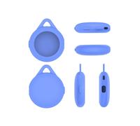 compatible,Funda protectora de silicona para el monitor de sueño Pokémon Go Plus+ y la Poké Ball (azul que brilla en la oscuridad).