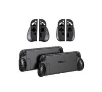 compatible,Funda protectora portátil STARTRC GAMES para Nintendo Switch 2 con doble agarre (negra)