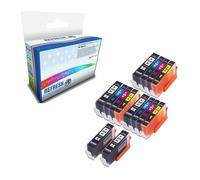Compatible HP 364 X L Alta Capacidad Cartuchos de tinta individuales o Multi paquetes por Refresh Cartridges, color BK/C/M/Y 14 Cartridge Super Saver Value Pack