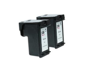 Compatible HP C9504EE / No 339 Cartucho de tinta Negro Pack de 2