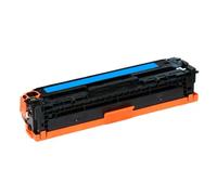 Compatible hp cb541a / ce321a / cf211a cyan cartucho de toner 125a / 128a / 131a