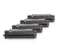 Compatible HP CE505X / 05X Toner Negro Depósito Set (4 piezas)