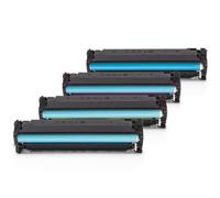Compatible HP CF410X / 410X Toner Pack Ahorro Negro, Cian, Magenta, Amarillo