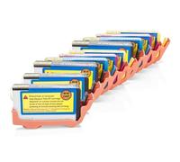 Compatible HP Nr. 364 XL Cartuchos de tinta Pack Ahorro (4x Negro, 2x Cian, 2x Magenta, 2x Amarillo) 10 uds. (con chip)