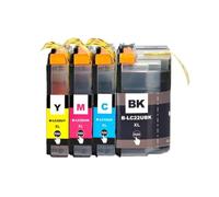 Compatible LC22UXL 22UXL LC22U Full Ink Cartridge For B-Other DCP-J785DW MFC-J985DW Printer(1 Set)