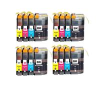 Compatible LC22UXL 22UXL LC22U Full Ink Cartridge For B-Other DCP-J785DW MFC-J985DW Printer(4 Set)