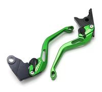 Compatible Mango Corto 3D Para Motocicleta, Palancas De Embrague De Freno Para Ducati 848 848EVO 2007 2008 2009 2010 2011 2012 2013(Verde)