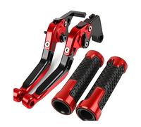 Compatible Palancas De Embrague De Freno Ajustables Para Motocicleta, Empuñaduras De Manillar Para CBR300R 2014-2023 CBR 300R 2020 2021 2022(Rojo)