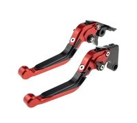 Compatible Palancas De Embrague De Freno Ajustables Para Motocicleta, Empuñaduras De Manillar Para CRF1100L Africa Twin DCT 2017-2023 CRF 1100L 2020 2021 2022(Rojo)