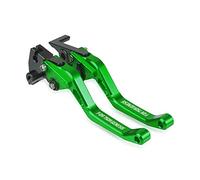 Compatible Palancas De Embrague De Freno Corto Para Motocicleta Para Yamaha FZR750R GENESIS FZR750 R 1987-1998, Empuñaduras, Extremos De Manillar, Accesorios CNC Con Logotipo(Verde)