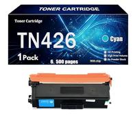 Compatible para Brother TN426B Cartucho de tóner 6.500 páginas | Reemplazo para Brother HL-L8260CDW HL-L8360CDW DCP-L8410CDW MFC-L8690CDW MFC-L8900CDW con chip,Cyan