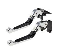 Compatible Para CRF1100L Africa Twin DCT 2017-2023 CRF 1100L 2020 2021 2022 Palancas De Embrague De Freno Ajustables Para Motocicleta Empuñaduras De Manillar(Plata)