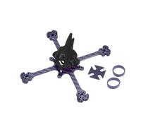 Compatible para Feichao Bastidor 3 Pulgadas Espaciadores 75mm | apto para motores 1104-1206, incluye accesorios de montaje(Venom-118 Black)