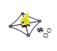 Compatible para Feichao Bastidor 3 Pulgadas Espaciadores 75mm | apto para motores 1104-1206, incluye accesorios de montaje(Venom-114 Yellow)