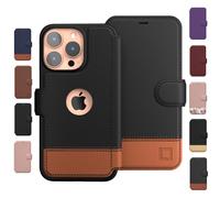 Compatible para la caja de billetera de iPhone 15 Pro para mujeres y hombres con titular de tarjetas [Slim & Protective] para Apple 15 Pro (6.1) Vega