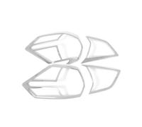 Compatible para Nissan X-Trail Rogue T32 2014 2015 2016 Cubierta de lámpara de luz Trasera cromada para Coche moldura de luz Trasera Accesorios de Tira de guarnición