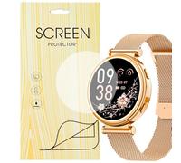Compatible para Smartwatch Sanorum Reloj Inteligente Mujer 1.27'' I109 - 3 Piezas 9H Protector De Pantalla De Cristal Templado