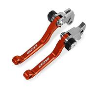 Compatible Para Yamaha XG250 Engañador 2004-2010 Palancas De Embrague De Freno Aluminio CNC Para Bicicleta De Motocross, Palanca Plegable, Palanca De Pivote Para Motocicleta(Orange)