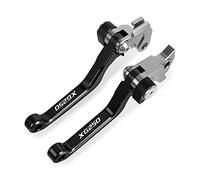 Compatible Para Yamaha XG250 Engañador 2004-2010 Palancas De Embrague De Freno Aluminio CNC Para Bicicleta De Motocross, Palanca Plegable, Palanca De Pivote Para Motocicleta(Negro)