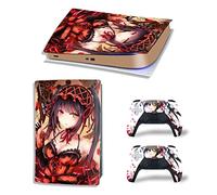 Compatible Pegatinas Anime Decal Skin Para PS5 Edición Digital Consola 2 Controladores Funda Vinilo Skins Wraps, Sin Burbujas, Resistente Arañazos 23047 Cubierta De Calcomanía