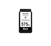 Compatible PG575 CL576 PG575XL CL576XL 575 576 XL PG-575 CL-576 Cartucho de Tinta for Canon Pixma TS3550i TS3551i TR4750i TR4751i(1 Black)