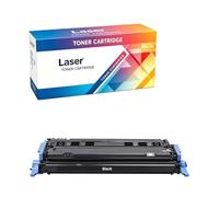 Compatible Reemplazo Cartucho De Tóner Para HP 124A Q6000A Q6001A Q6002A Q6003A Para Usar Con HP Color Laser 1600 2600N 2605DN 2605DTN CM1015 CM1017 MFP Impresora,Negro
