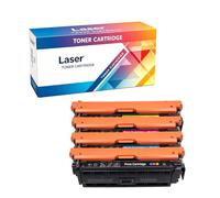 Compatible Reemplazo Cartucho De Tóner Para HP 212A W2120A W2121A W2122A W2123A Para Usar Con HP Color Laser Enterprise M555X M554DN M555DN M578C M578Z M578DN Impresora,4-Pack,4p