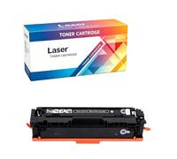 Compatible Reemplazo Cartucho De Tóner Para HP 410X CF410X CF411X CF412X CF413X Para Usar Con HP Color Laser Pro M452DN M452DW M452NW MFP M377DW M477FDN M477FDW Impresora,Negro