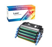 Compatible Reemplazo Cartucho De Tóner Para HP 501A 503A Q6470A Q7581A Q7582A Q7583A Para Usar Con HP Color Laser 3600DN 3600N 3800DN CP3505DN CP3505N Impresora,4-Pack,4p