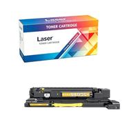 Compatible Reemplazo Unidad De Tambor Para HP 824A CB384A CB385A CB386A CB387A Para Uso Con HP Color Laser CP6015DN CP6015N CM6030 CM6030F CM6040 CM6040X MFP Impresora,Amarillo