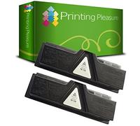 Compatible TK-130 Cartucho de tóner para Kyocera Mita FS-1028MFP FS-1028DP FS-1128MFP FS-1300 FS-1300D FS-1300DN FS-1300DTN FS-1300N FS-1350 FS-1350DN FS-1350N - Negro, Alta Capacidad