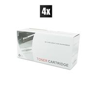 compatible Toner para kyocer TK16 TK17 TK18 tk50-frc tk60-frc tk65-frc & # x2022; TK 16 17 18 50 60 65 16H 17H 18H 60H 65H 50h & # x2022; FS 3830 3820 1800 3800 1900 1020 1018 1118 1000 1010 1050 600 680 800 T tn DTN Series Plus & # x2022; Black Negro 4x Toner Kyocera TK-65